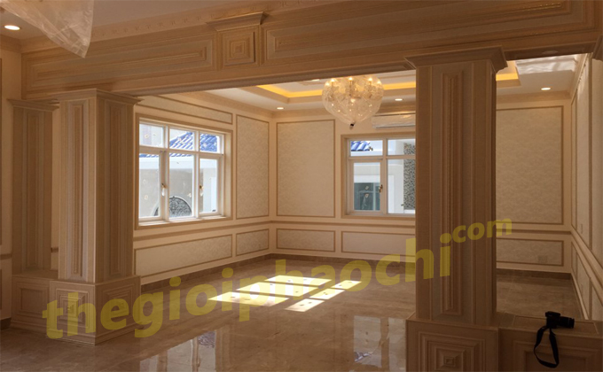 Thi Công Phào Chỉ Nhựa Biệt Thự Hải Vương Quận 2